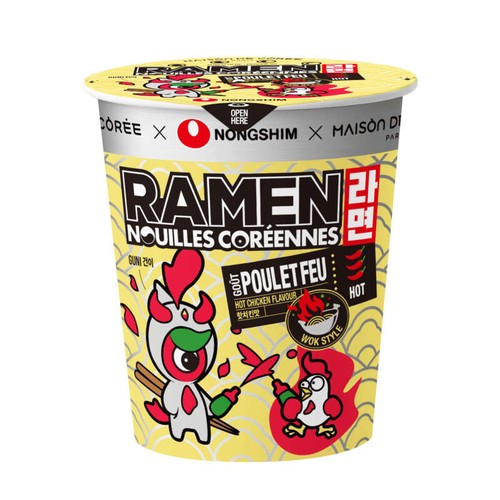 Maison de Corée Ramen goût poulet en feu 75g