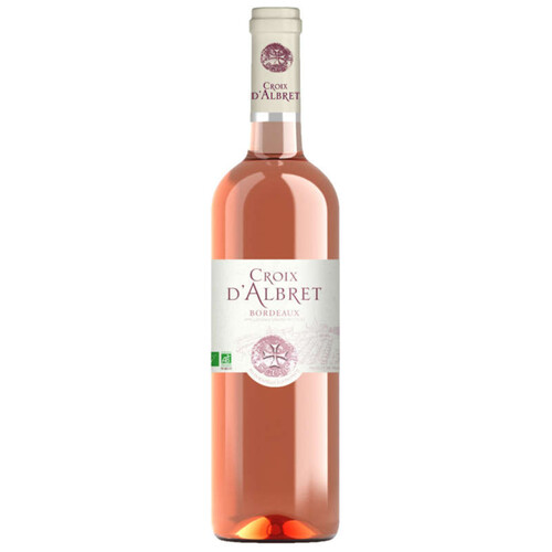 Croix D'Albret Aop Bordeaux. Rosé. Vin Biologique. 75cl
