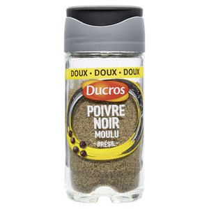 Ducros Poivre Noir Moulu du Brésil 32g