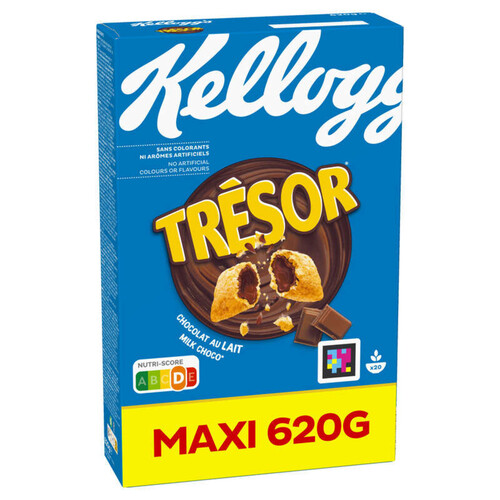 Kellogg's Céréales Trésor Chocolat au lait 620g