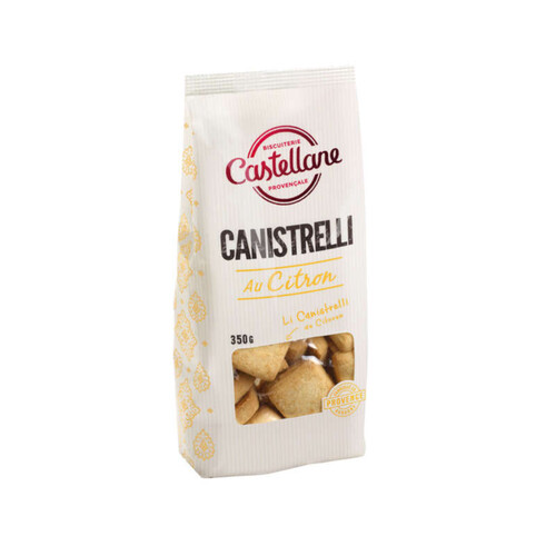 Biscuiterie Castellane canistrelli citron 350g