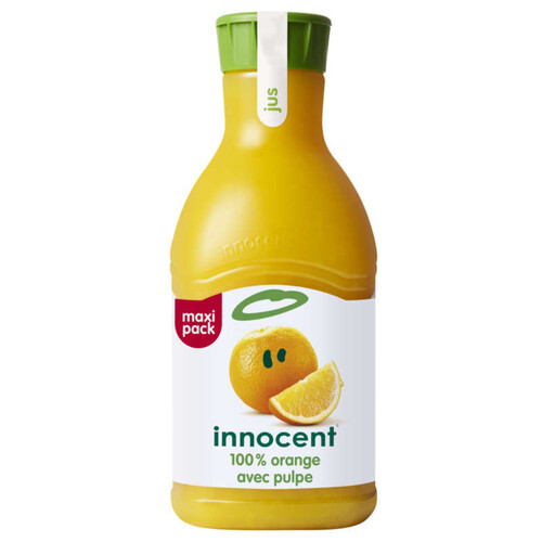 Innocent jus d'orange avec pulpe la bouteille de 1.5L

