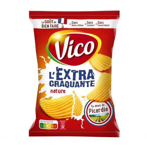 Vico Chips Extra Craquantes Nature 150g