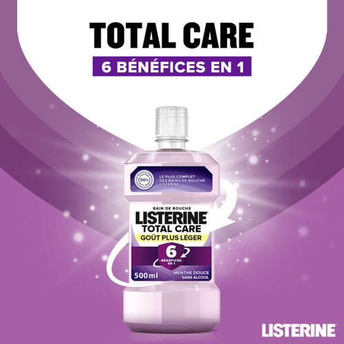 Listerine Bain de Bouche Total Care 500ml