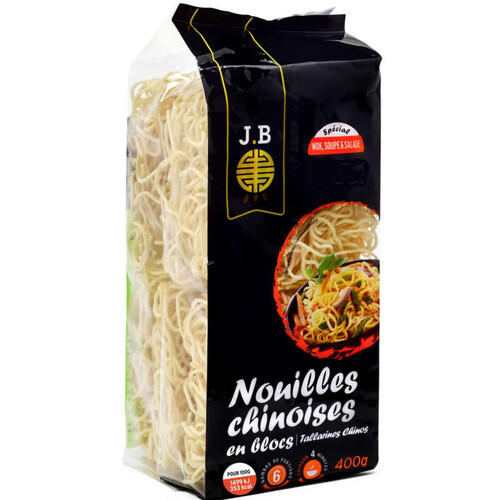 JB Nouilles chinoises en blocs 400g