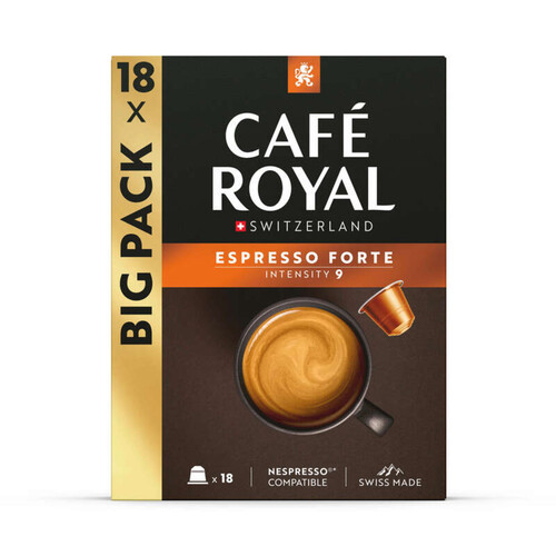 Café Royal Café Espresso forte 8/10 18 capsules 93g