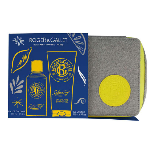 Roger & Gallet Coffret Vanity Cologne Twist Eau de Cologne et Gel Douche