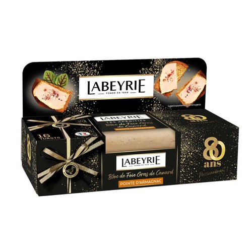 Labeyrie Bloc de Foie Gras de Canard Barquette 100g