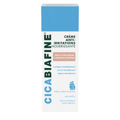 [Para] CicaBiafine Crème Hydratante Anti-Irritations Boite 200ml