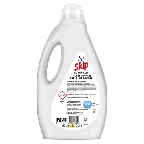 Skip Lessive Liquide Active Clean x60 Lavages