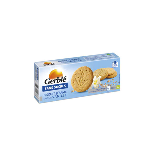 Gerblé Biscuit Sésame Saveur Vanille 132G