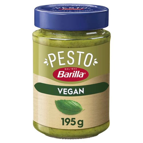 Barilla Sauce pesto basilic vegan 195g