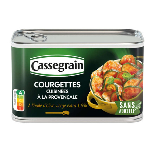 Cassegrain Courgettes Cuisinées à La Provençale 375g