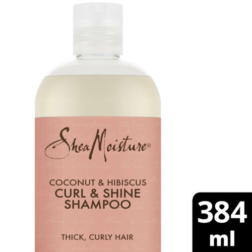 Shea Moisture shampooing noix de coco & hibiscus 384ml