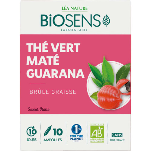 Biosens/Ampoule Brule Graisse Bio* 10 Ampoules/ Etui + Ampoules