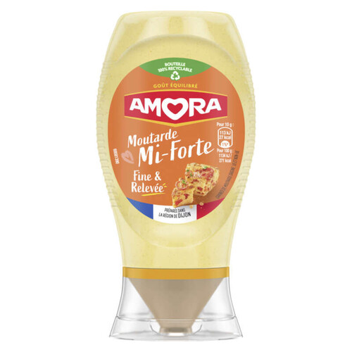 Amora Moutarde Mi-Forte 260 g