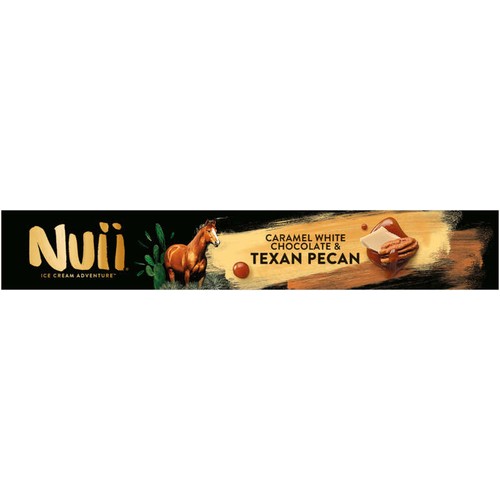 Nuii Glace caramel White Chocolate & Texan Pecan 264g
