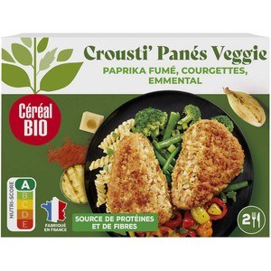 Céréal Bio Panés Veggie Courge Emmental 160g