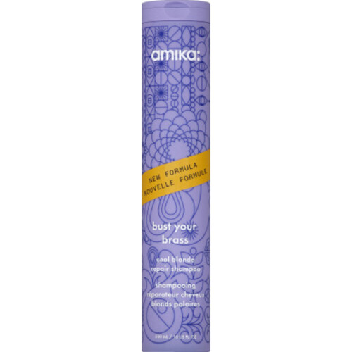 Amika Shampooing Cheveux Blonds Polaires BUST YOUR BRASS 300 ml
