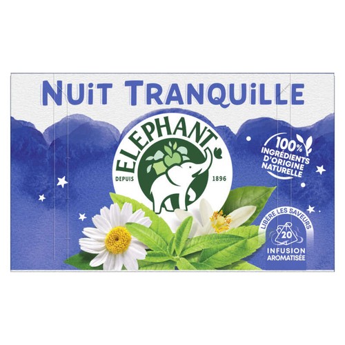 Elephant Infusion Nuit tranquille 20 sachets