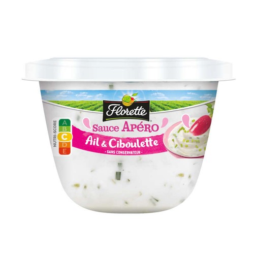 Florette Sauce Apéro Ail & ciboulette 175g