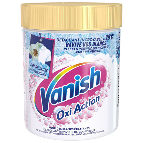 Vanish Oxi Action Détachant Poudre Booster Blancheur 470g