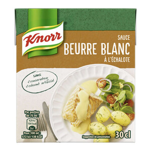 Knorr Sauce Au Beurre Blanc, Prête À L'Emploi 30cl