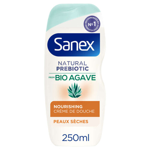 Sanex Natural Prebiotic Bio Agave Gel douche Régénérant 250 ml