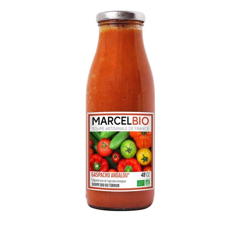 Marcel Bio Soupe froide gaspacho Bio 48cl