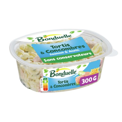 Bonduelle Tortis Concombres Saumon 300g