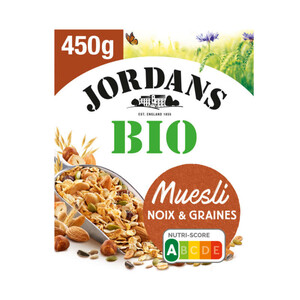 Muesli Bio 36% Fruits Noix Graines • Jordans