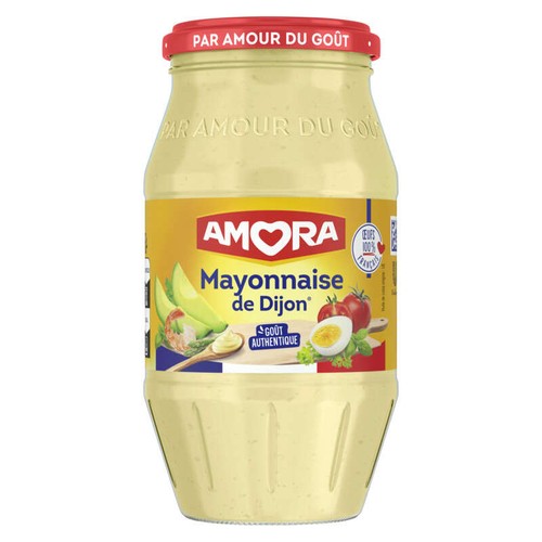 Amora Mayonnaise De Dijon Authentique En Bocal 385g