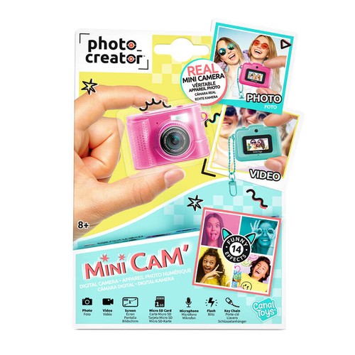 Photo Creator - Appareil Photo Numérique Mini Cam - Turquoise | Smyths Toys France Photo Creator - Appareil Photo Numérique Mini Cam - Turquoise | Smyths Toys France