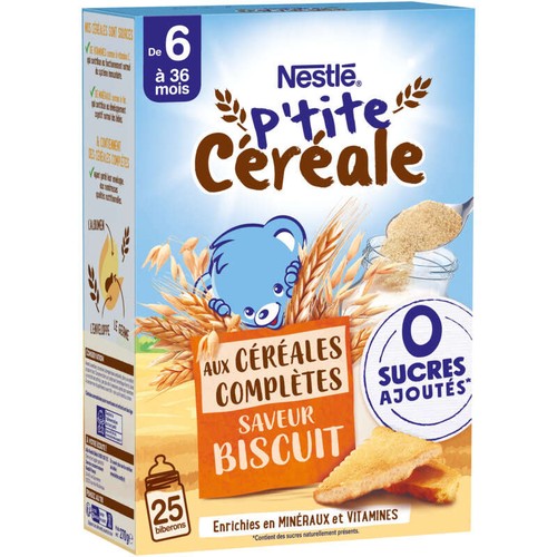 P'tit Brassé Céréale saveur biscuit 270g