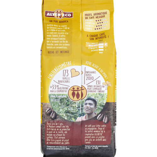 Alter Eco Cafe Mexique 100% Arabica Bio 260g