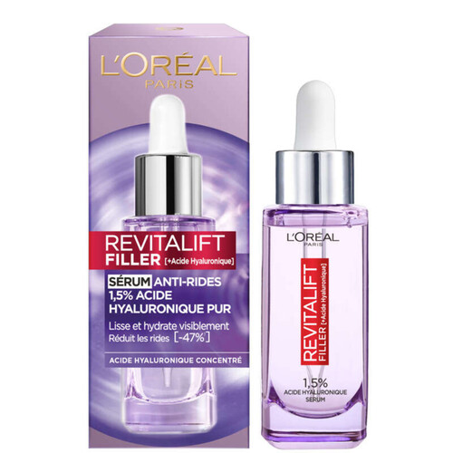 L'Oréal Paris Revitalift Filler Sérum Anti-Rides Acide Hyaluronique 30ml