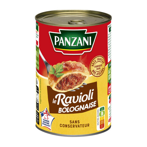 Panzani Ravioli sauce bolognaise 400g