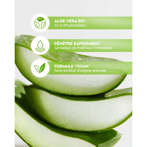 Nivea Naturally Good Crème Hydratante Multi-Usage Corps Visage & Mains Aloe Vera 98% d'Ingrédients d'Origine Naturelle 200ml