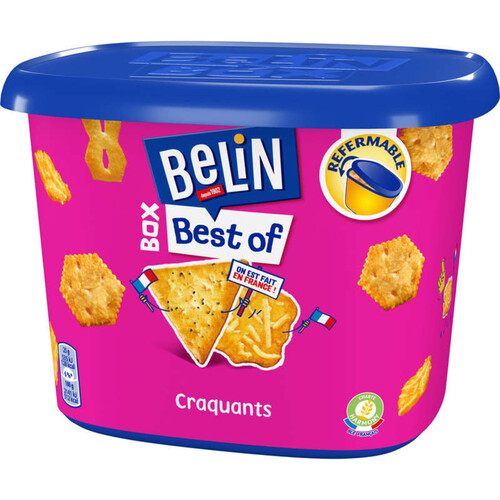 Belin Best Of Box Biscuits Apéritifs Crackers 205G