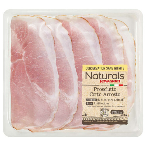 Naturals Jambon Cuit Rôti aux herbes 90g