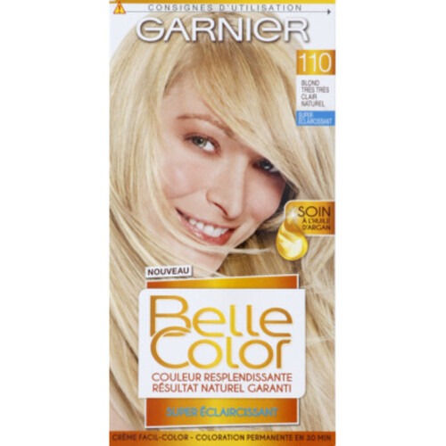 Garnier Belle Color Coloration Eclaircissante 110 Blond Très Très Clair Naturel