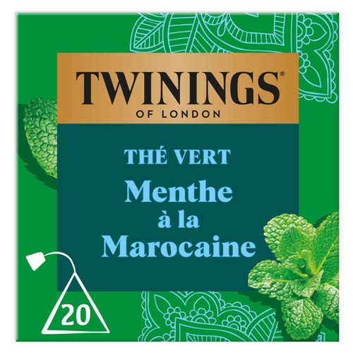 Twinings Thé vert Menthe à la Marocaine x20
