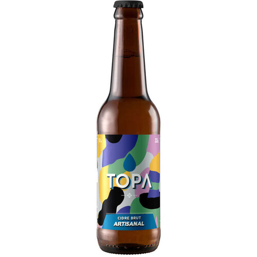 Topa Cidre Brut Artisanal 33cl