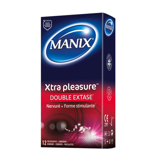Manix Préservatif Xtra Pleasure X12