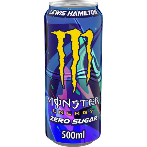 Monster Energy Boisson Énergisante Lewis Hamilton Zero sucre 50cl