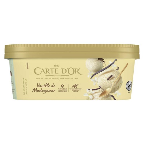 Carte D'Or Ice Cream Dessert Vanille de Madagascar 367g