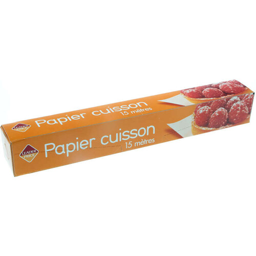 Leader Price Papier Cuisson 15mx30cm