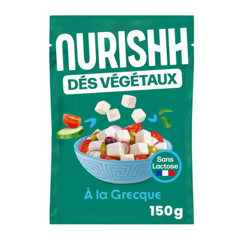 Nurishh Dés Végétaux à la Grecque 150g