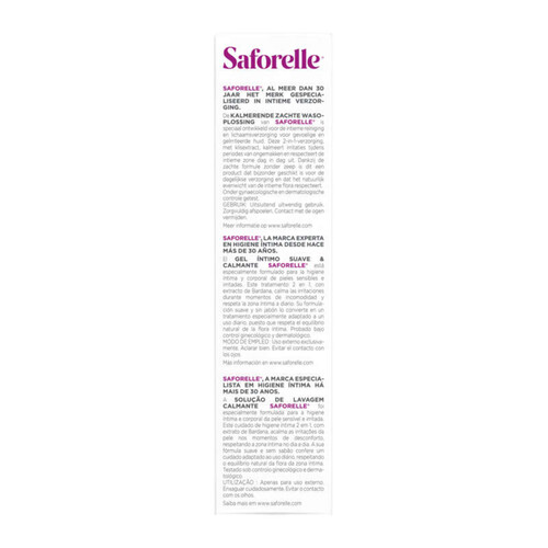 [Para] Saforelle Soin Lavant Doux 2 x 250ml