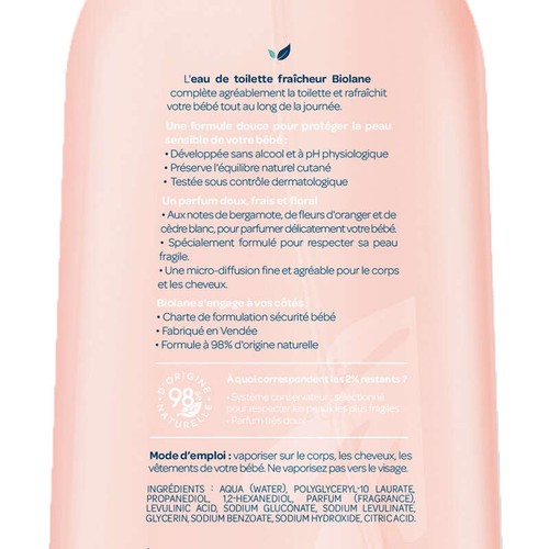 Biolane Eau De Toilette Bébé 200ml